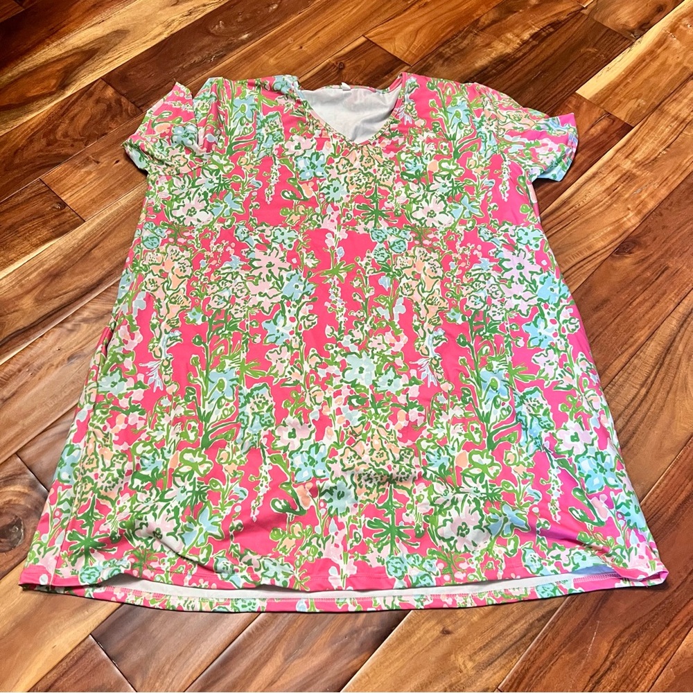 Women’s Lilly like floral dress. Size 2xl/3xl